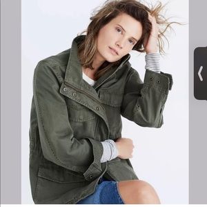 Green Madewell utility jacket